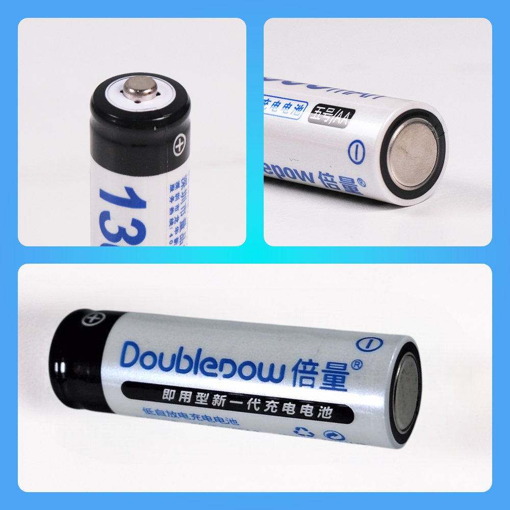 Doublepow Baterai Rechargeable AA Ni-MH 1.2V 1300mAh 4 PCS - DP-AA780