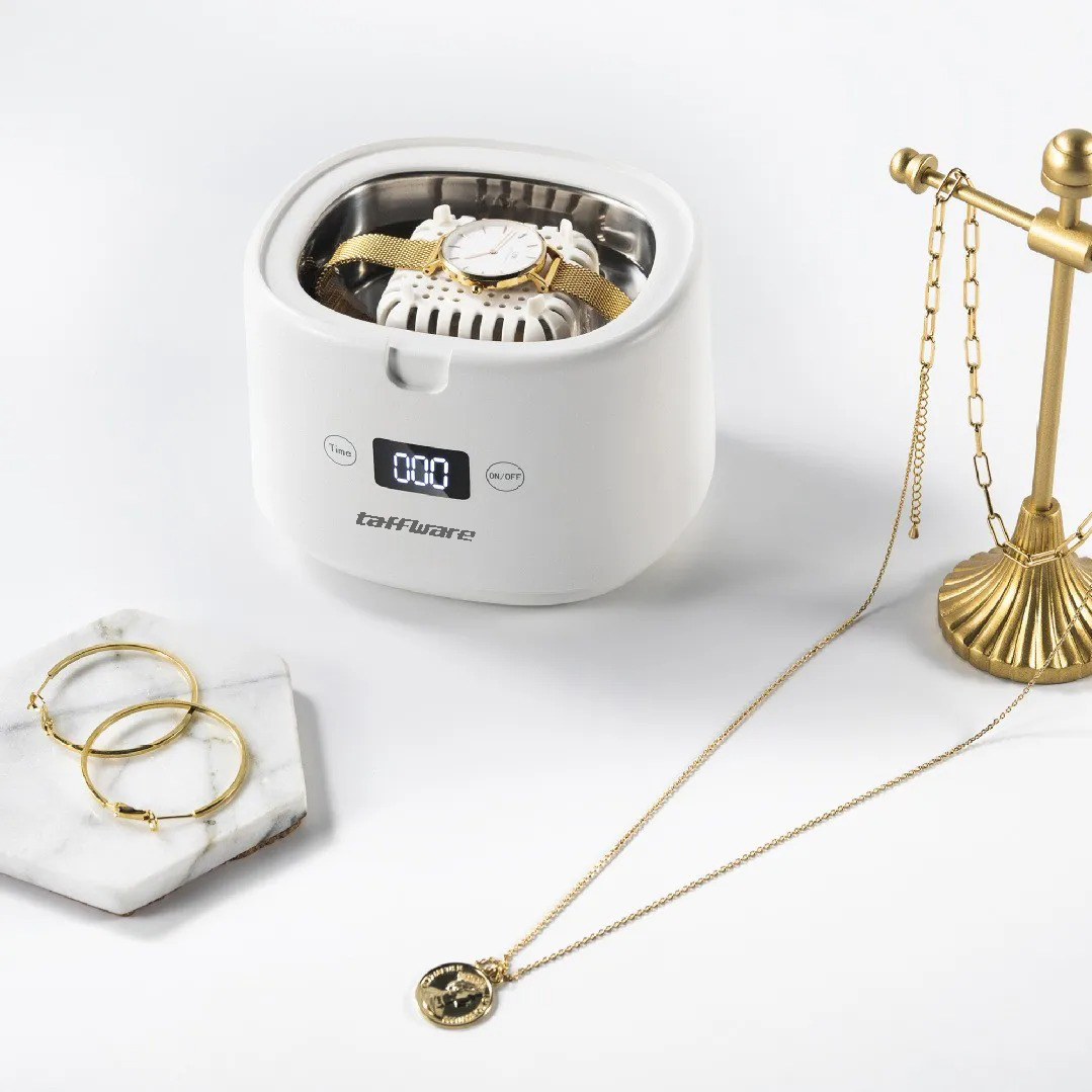 Taffware Pembersih Kacamata Perhiasan Ultrasonic Cleaner 45kHz 230ml - SJ-W7