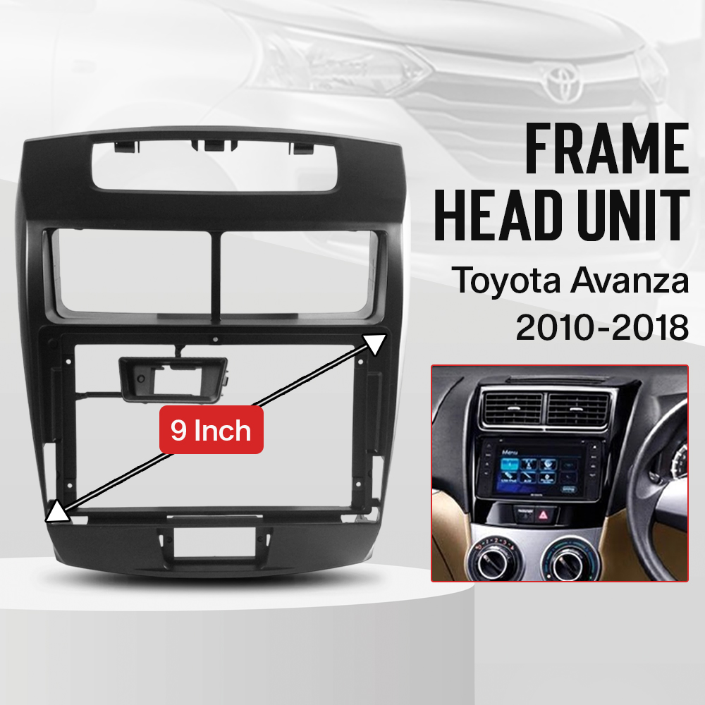 KUFINE Frame Head Unit ABS 9 Inch Car Player Toyota Avanza 2010-2018 - KF-18