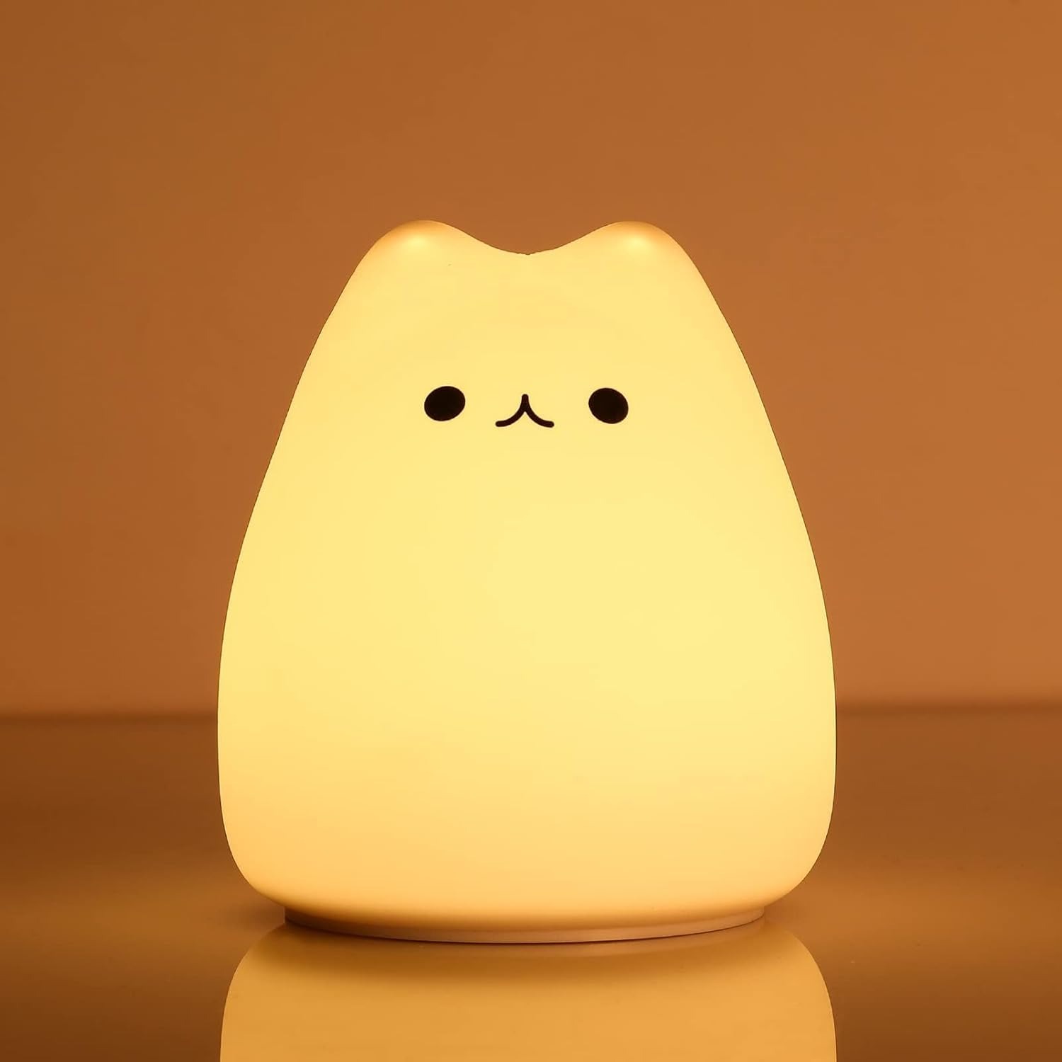 Little Cat Lampu Tidur LED Model Cute Cat RGB 5 Color 0.3W 4.5V - LJC-124