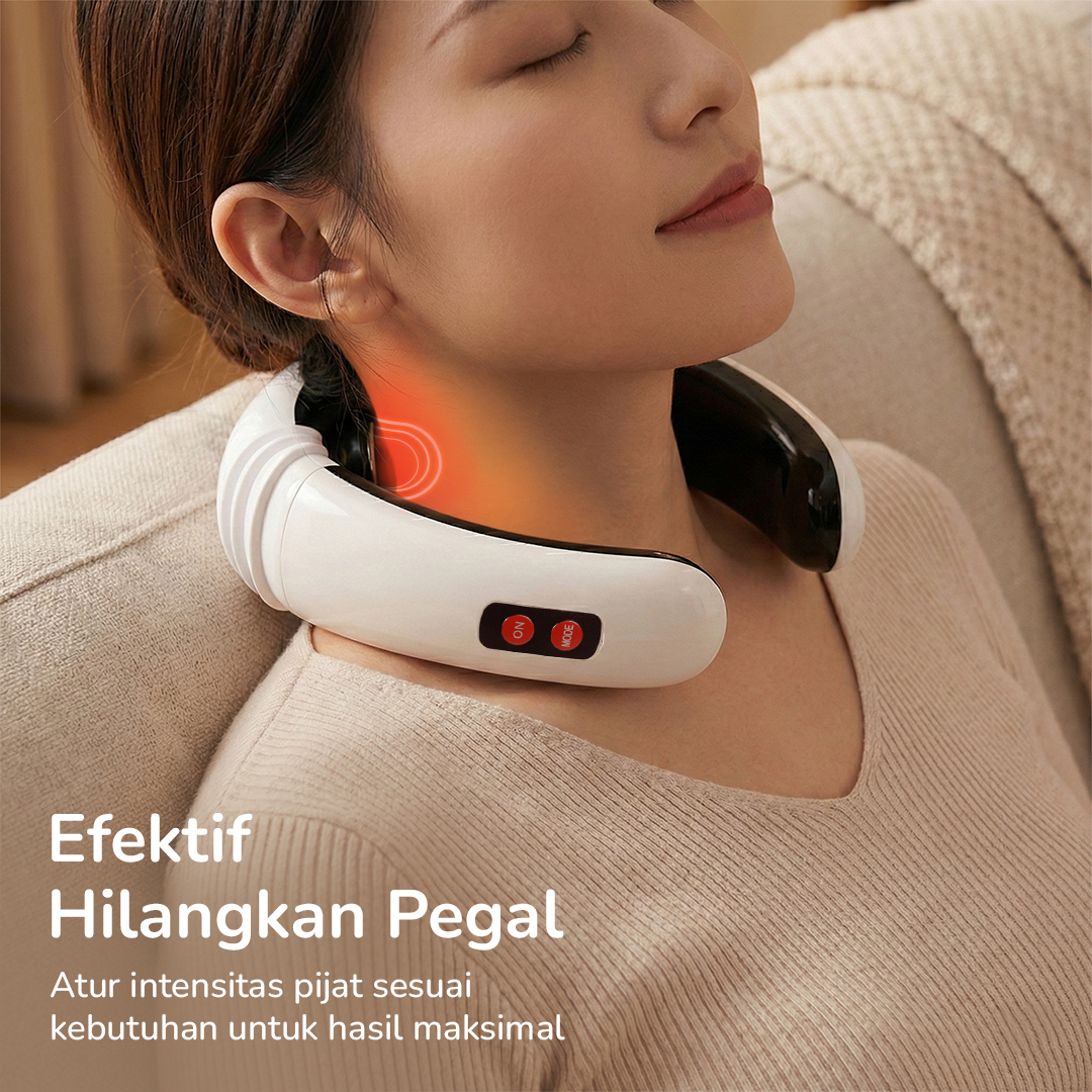 Alat Pijat Elektrik Magnetik Cervical Vertebra Terapi Leher dan Tubuh - HX-5880