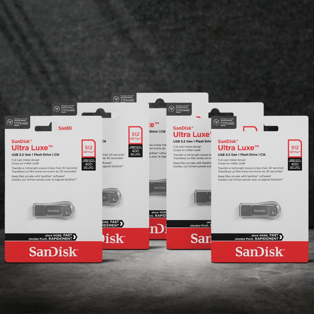 SanDisk Ultra Luxe Flashdisk USB 3.2 Gen 1 - SDCZ74