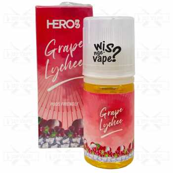 Grape Lychee 30ml - Pod Friendly Liquid Vape By Hero57