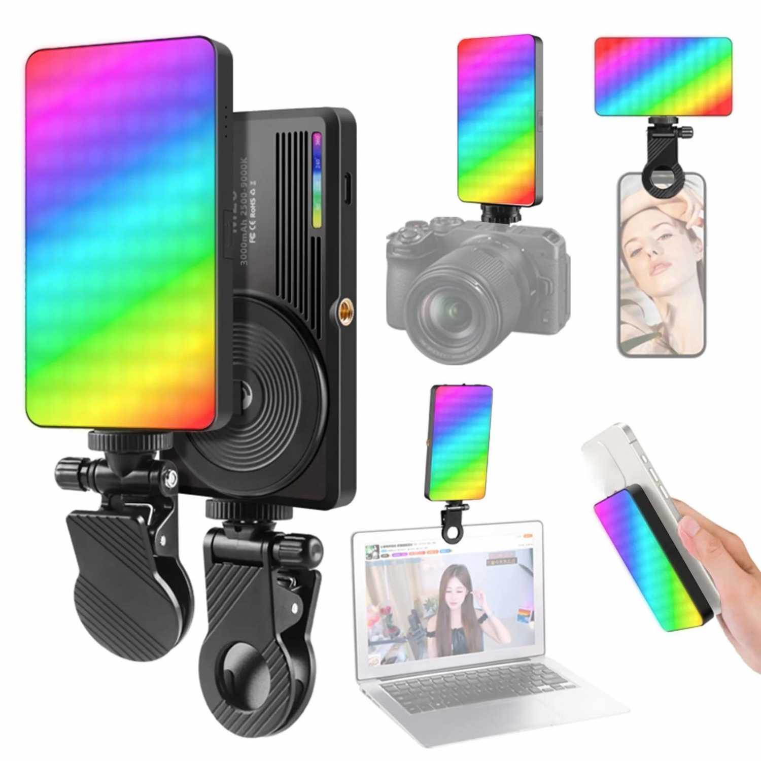 Magnetic Rib Led Light Jual WINGEAR Fill Light Magnetic RGB LED Dimmable Color | Jakmall.com