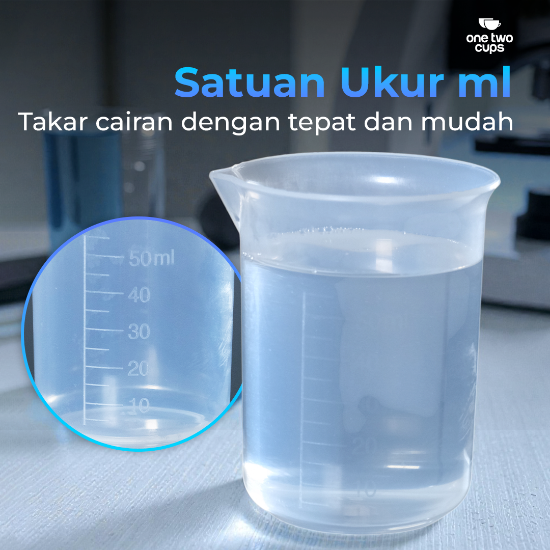 VYROX LITE Gelas Ukur Plastik Dapur Laboratorium Measuring Cup - B4 - Gambar 2