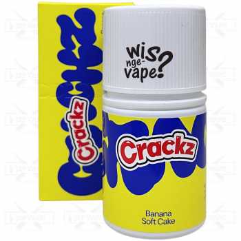Crackz Banana Softcake 60ml - Freebase Liquid by Tetra VON