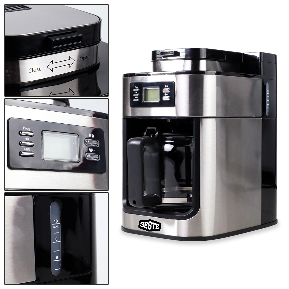 Trieste Mesin Kopi Coffee Maker Bean Grinder 1L - BG315T