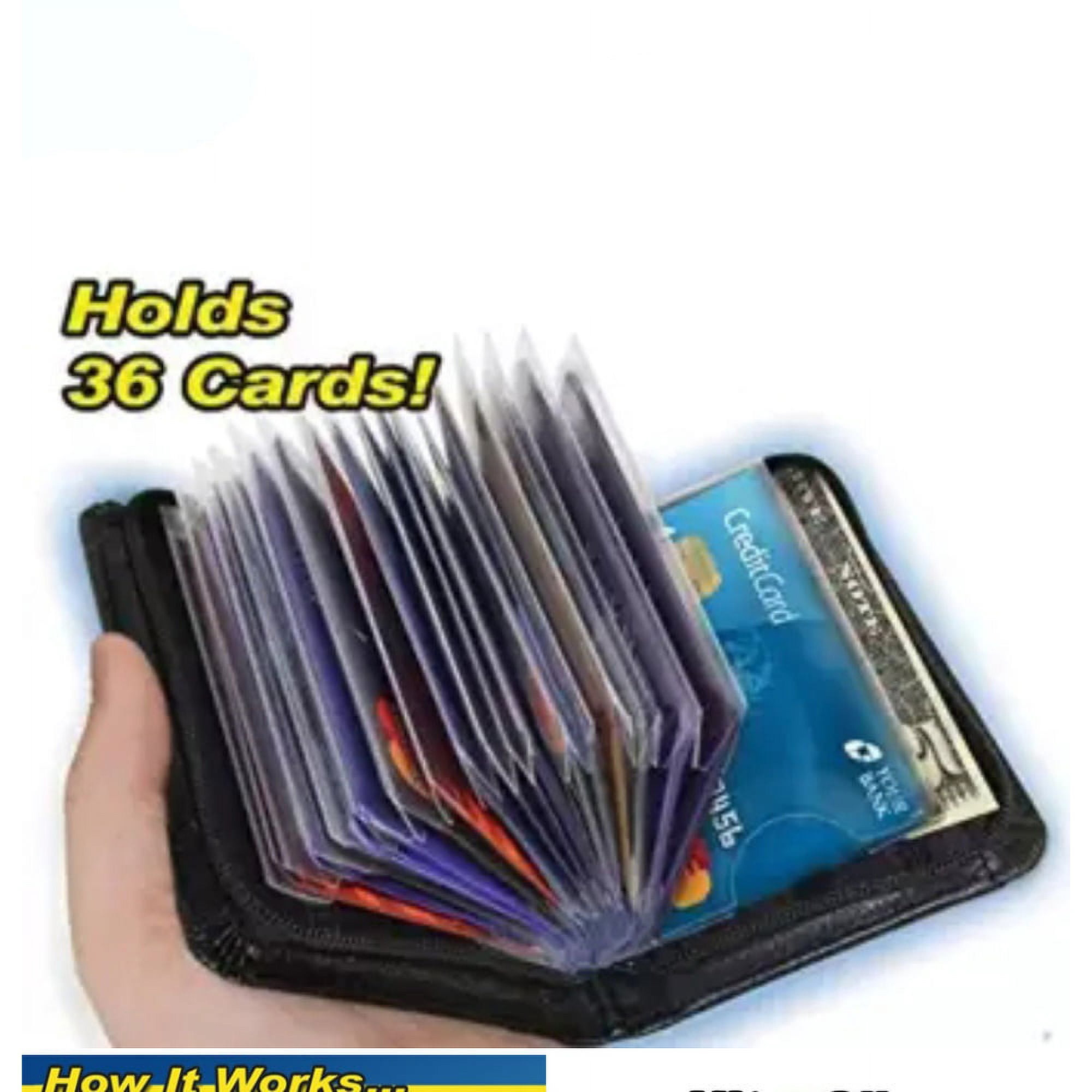 Lock Wallet Dompet Kartu Kredit 36 Slot Card Holder - 789