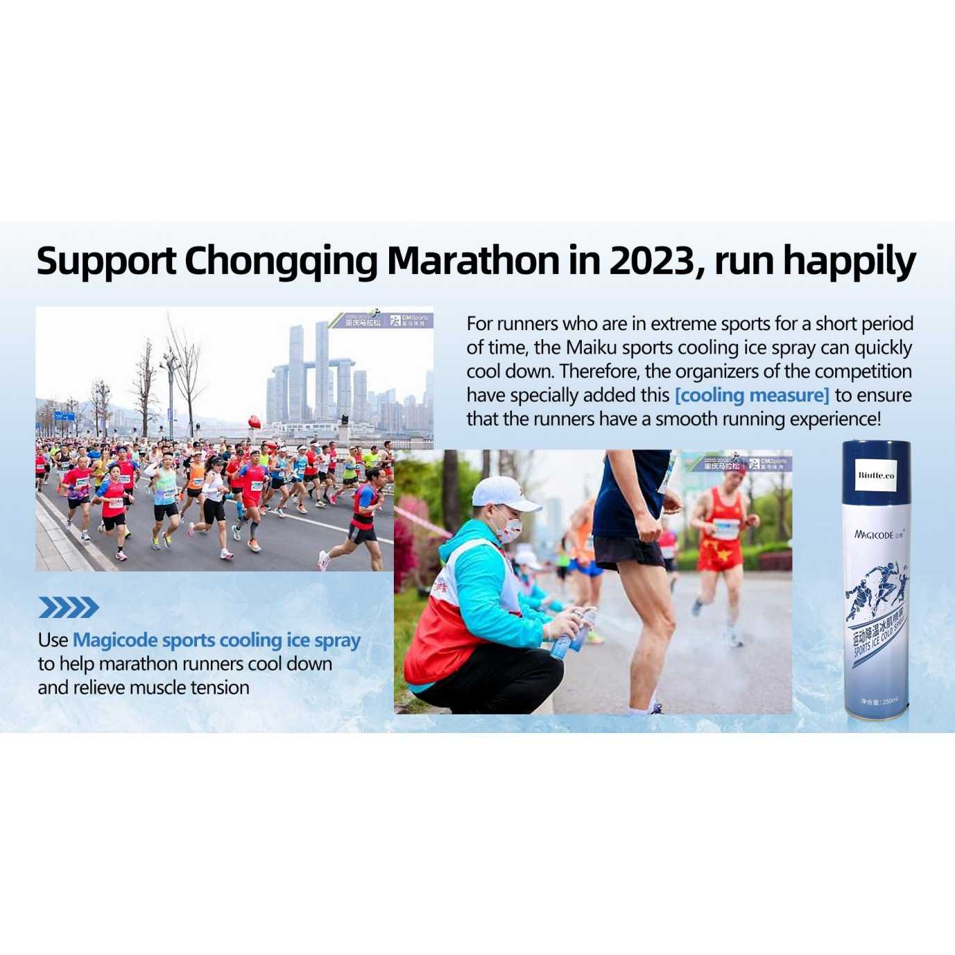 Biutte.co MAGICODE Skin Cooling Spray Ice Cold Semprotan Dingin 250ml - M20CS - Gambar 3