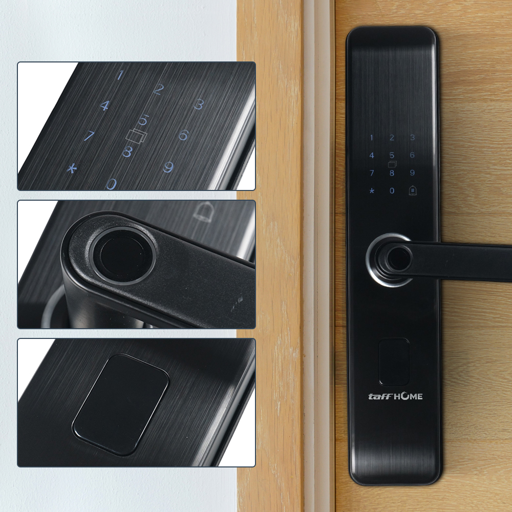 YONGLISHUN Smart Door Lock Fingerprint Password Card Bluetooth TUYA - MJ3