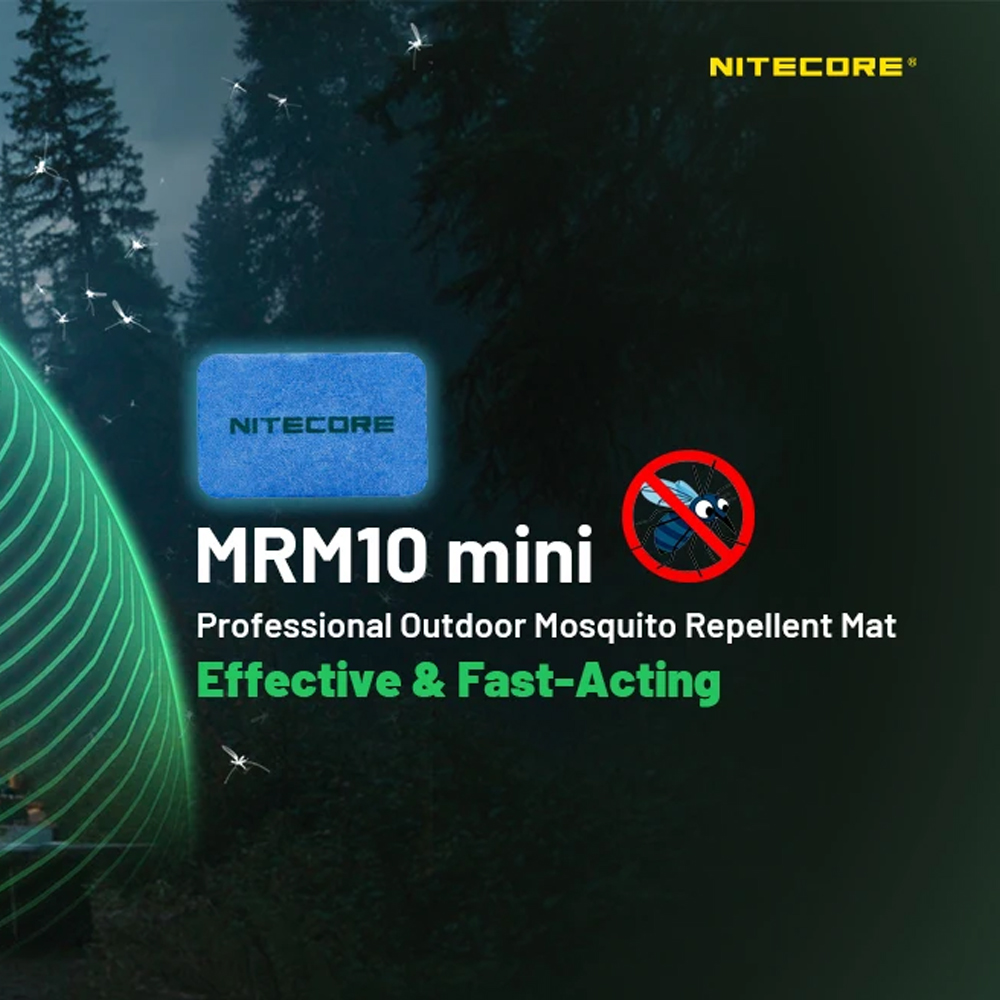 NITECORE Refill Alat Pengusir Nyamuk Mosquito Repellent Mat 30 PCS - MRM10 Mini
