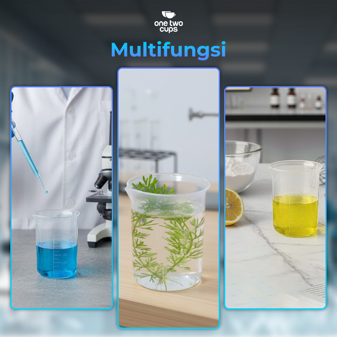 VYROX LITE Gelas Ukur Plastik Dapur Laboratorium Measuring Cup - B4 - Gambar 5