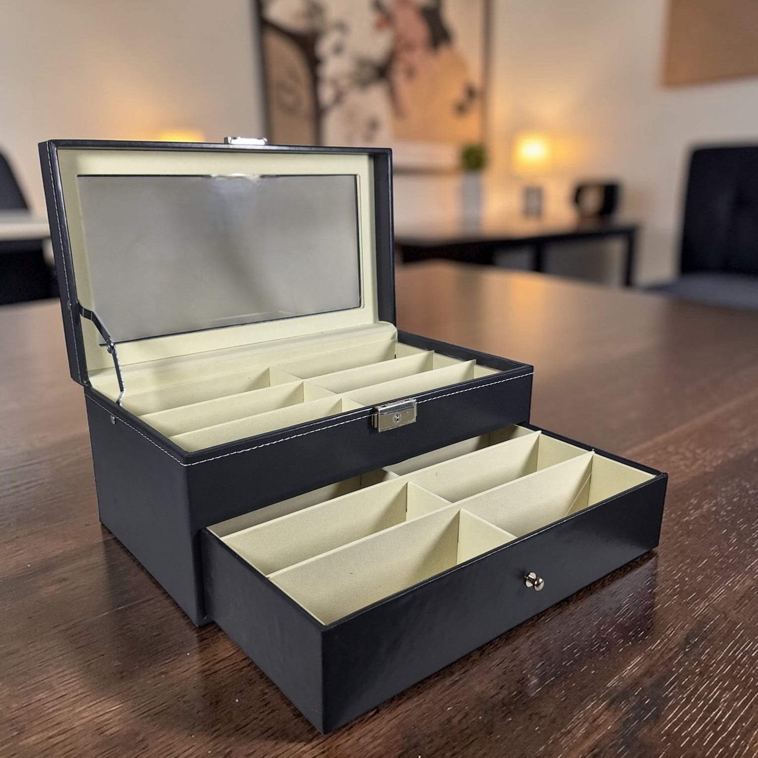 JOCESTYLE Kotak Display Kacamata Eyeglasses Sunglasses Box 12 Slot - SWK78