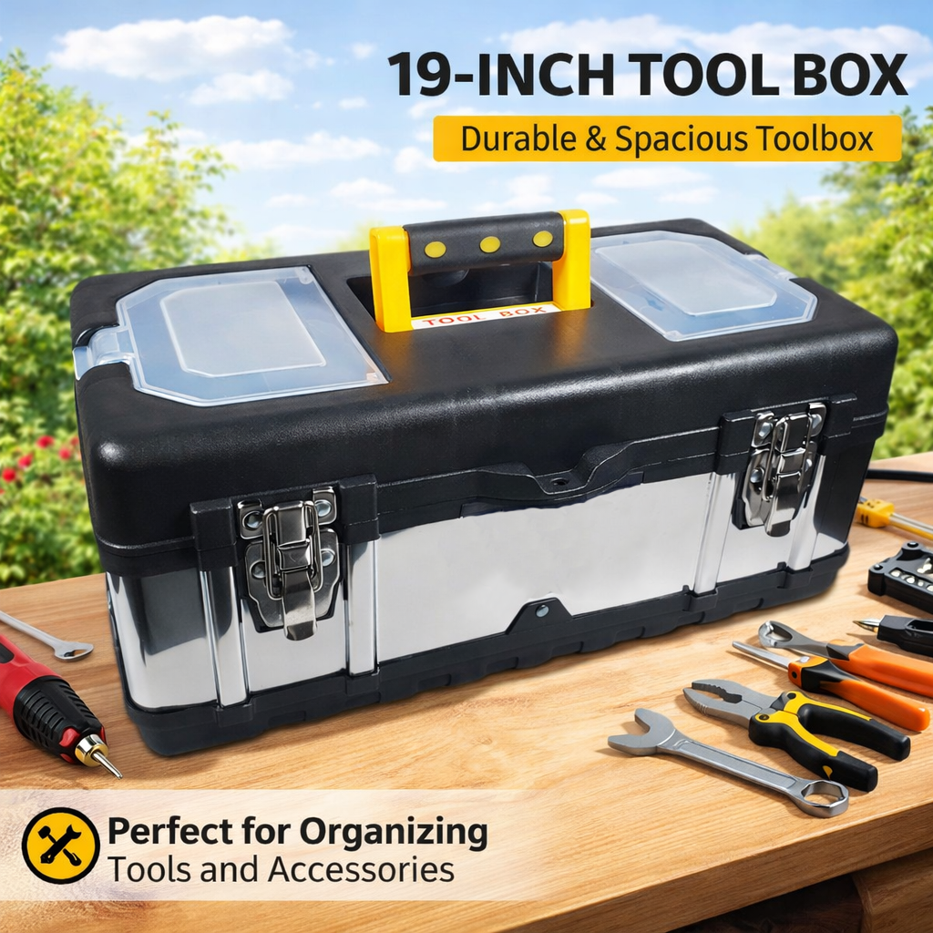 SHIDELI Kotak Perkakas Multifungsi Thicken Hardware Tool Box - AN10