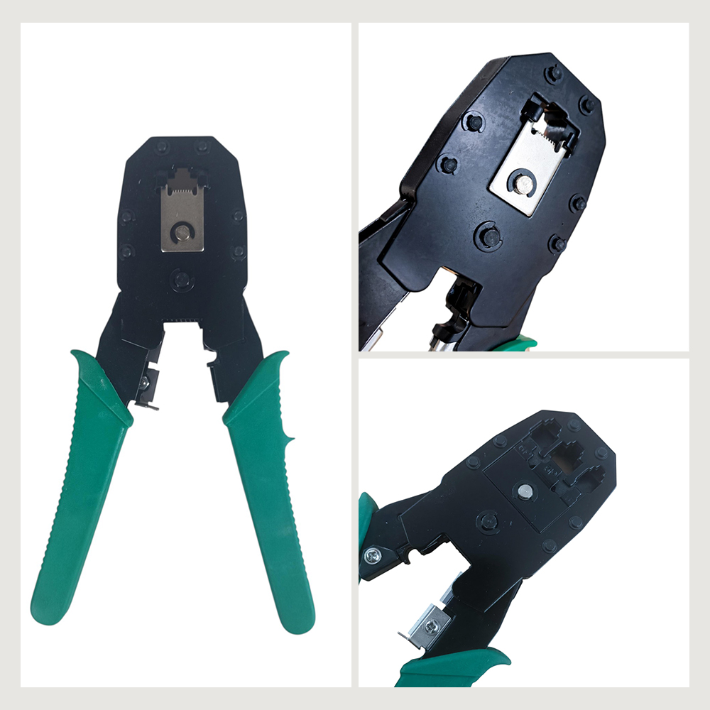 ZhanYi Tang Crimper Kabel LAN Plier Network Cable 3in1 RJ45 RJ-11 RJ12 - HT-315