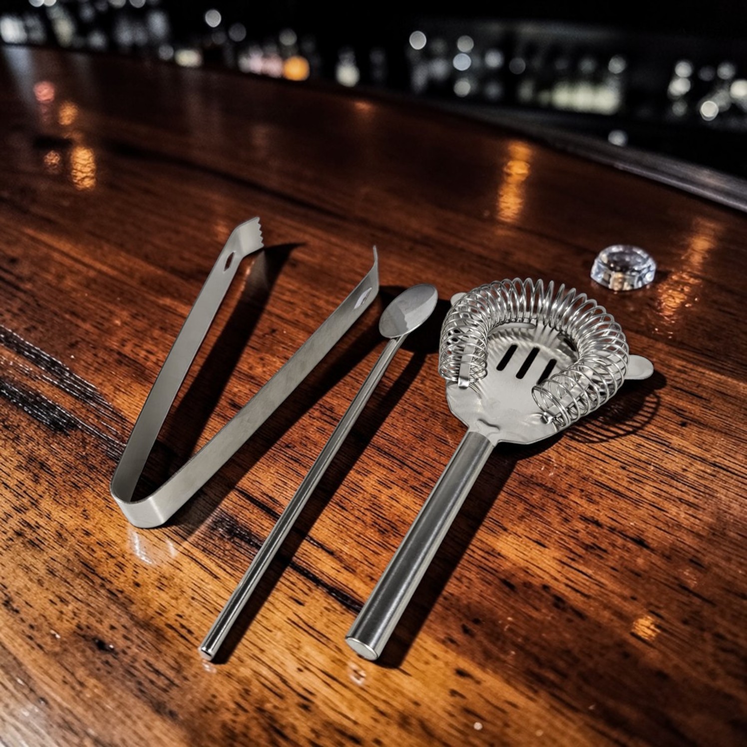 One Two Cups 5in1 Bartender Cobbler Cocktail Shaker Set 550ml - BA017