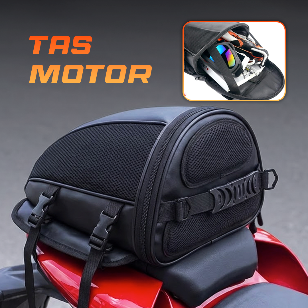 Tas Motor Touring Back Seat Tail Travel Storage Bag - 666789