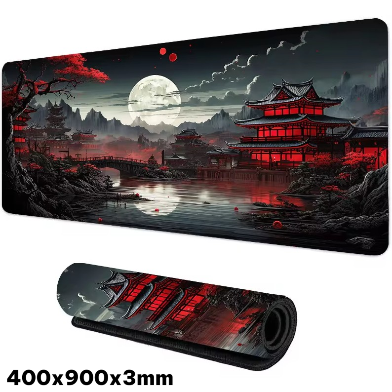 Jual RIKOON Mouse Pad Gaming Desk Mat Besar Anti Slip Chinese