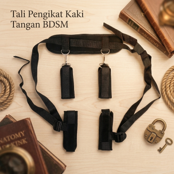 Smspade Tali Pengikat Kaki Tangan Handcuff Wrist Leg BDSM - 00632