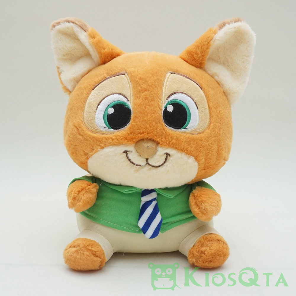 boneka nick wilde fox rubah zootopia versi chibi kawaii small