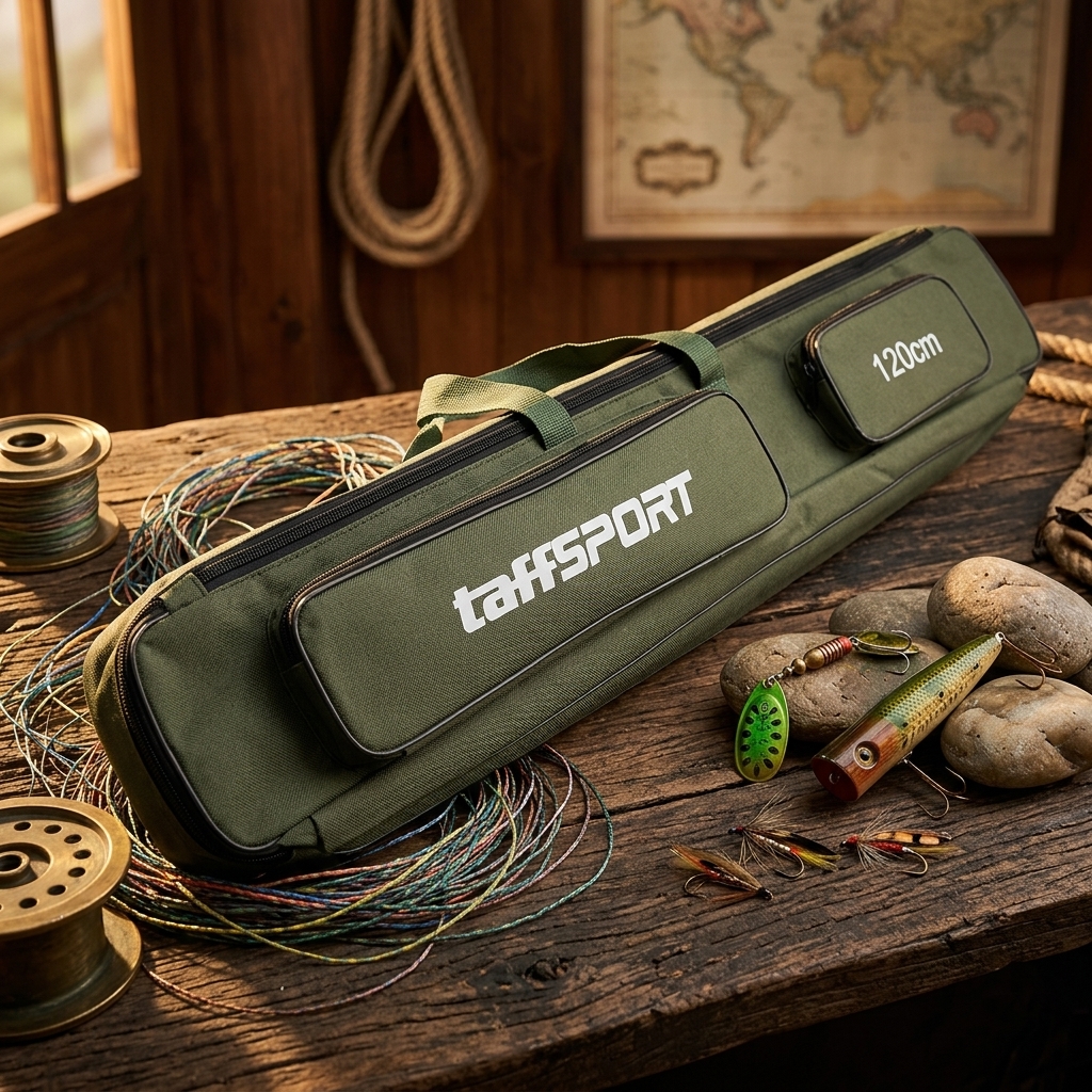 TaffSPORT Tas Pancing Tiga Layer Waterproof Fishing Rod Bag 120cm - MS20