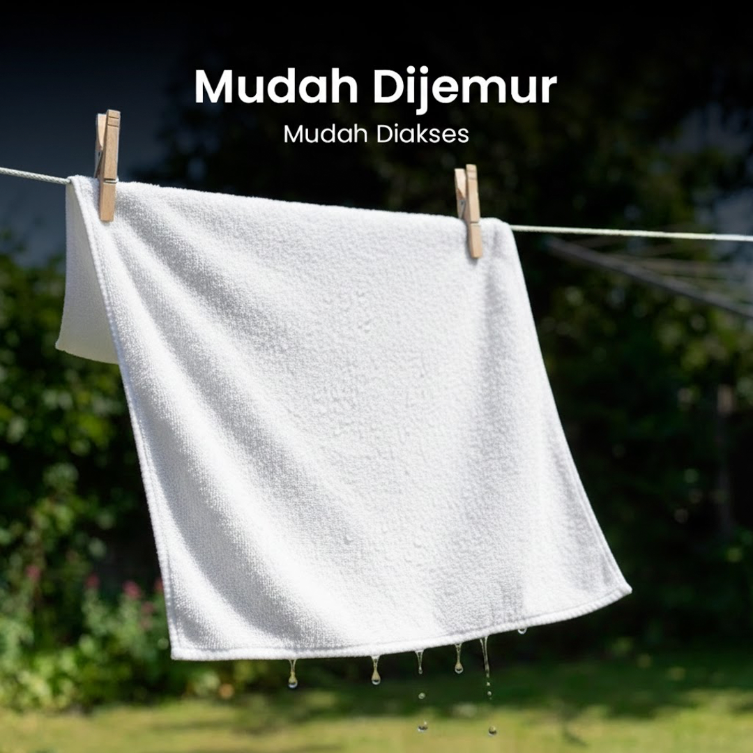 EACHGO Kain Lap Microfiber Pengering Mobil 24x24cm - H-40 - Gambar 5