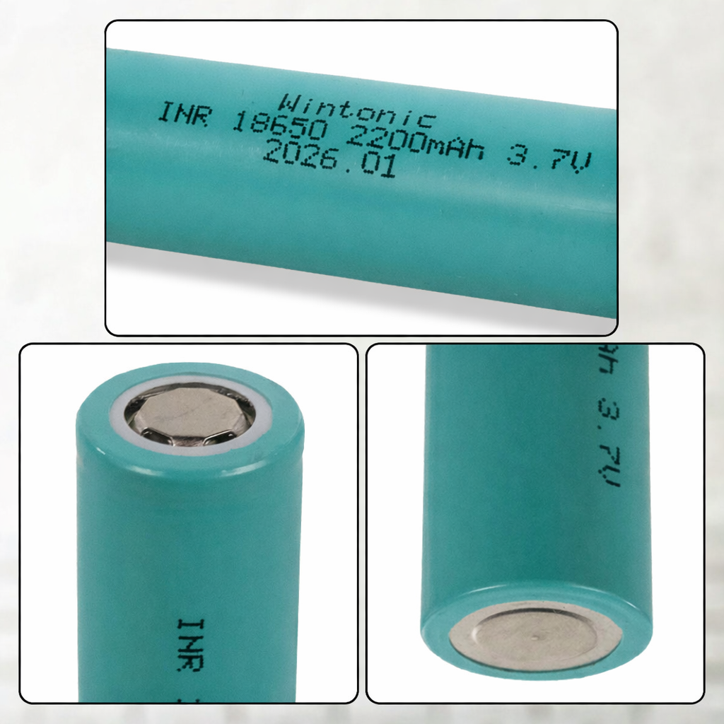 WINTONIC Baterai Rechargeable 18650 INR 3.7V 1 PCS