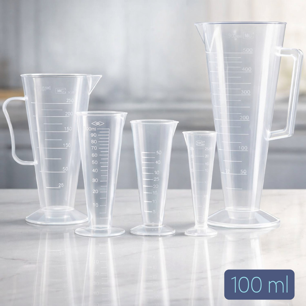 VYROX LITE Gelas Ukur Plastik Kerucut Multifungsi Cone Measuring Cup - BR10