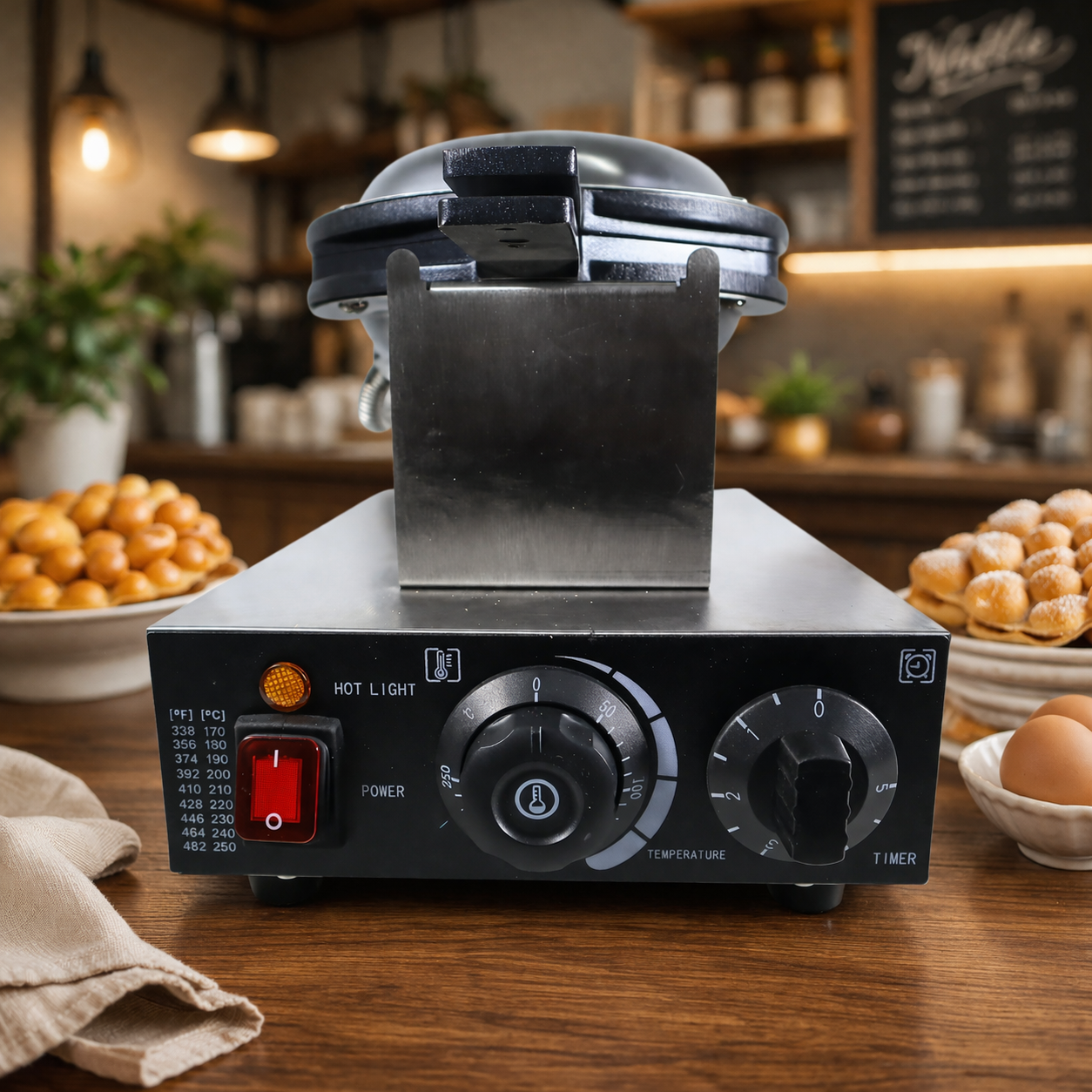 Aberdeen Mesin Cetakan Kue Egg Waffle Hong Kong Style 220V 1400W - ZW-R-1