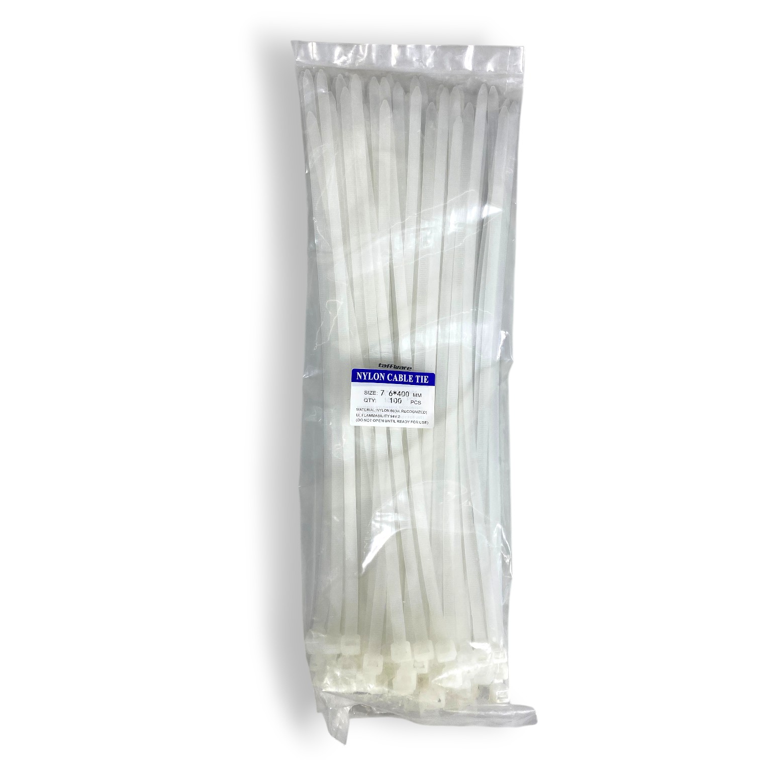 Taffware Kabel Ties Cable Nylon Multifunction 100 PCS - YQ835