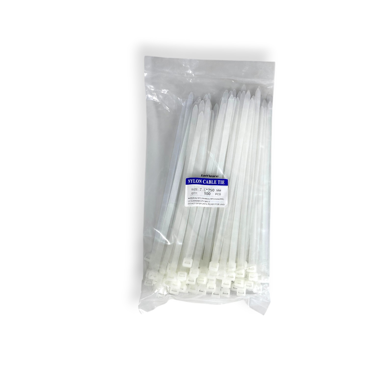 Taffware Kabel Ties Cable Nylon Multifunction 100 PCS - YQ835