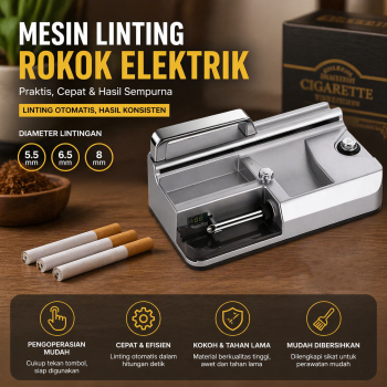 JOXO Alat Linting Rokok Electric Cigarette Roller 5.5mm 6.5mm 8mm - HL317