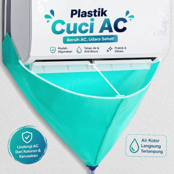ESSAM Plastik Cuci AC Air Conditioner Cleaning Cover Waterproof - ES2