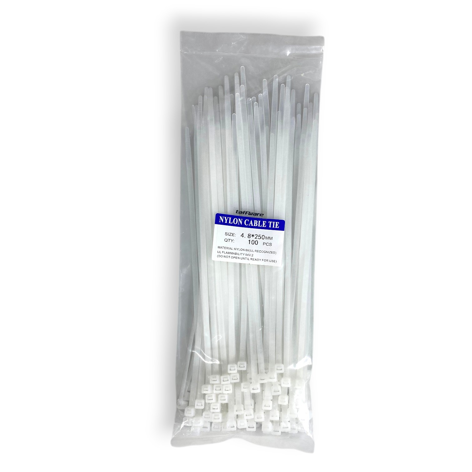 Taffware Kabel Ties Cable Nylon Multifunction 100 PCS - YQ835