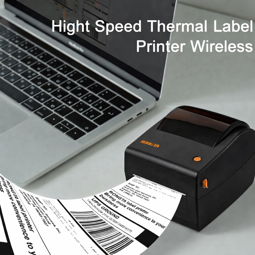 RONGTA Printer Barcode Thermal Label 108mm 203 DPI 150mm/s - RP410
