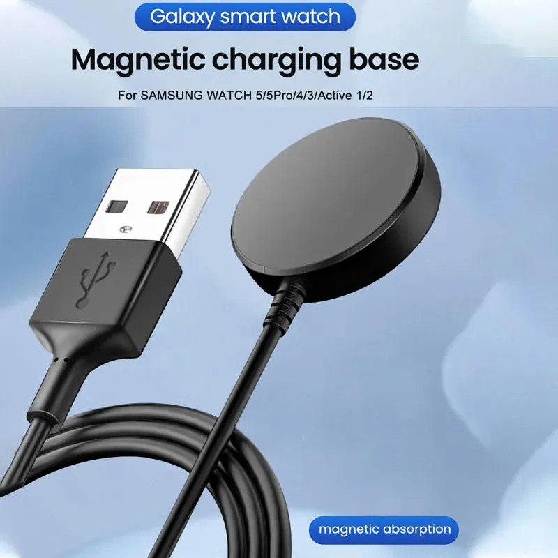 SPENIX Charger Smartwatch Magnetic Wireless USB Samsung Galaxy Watch - YS7
