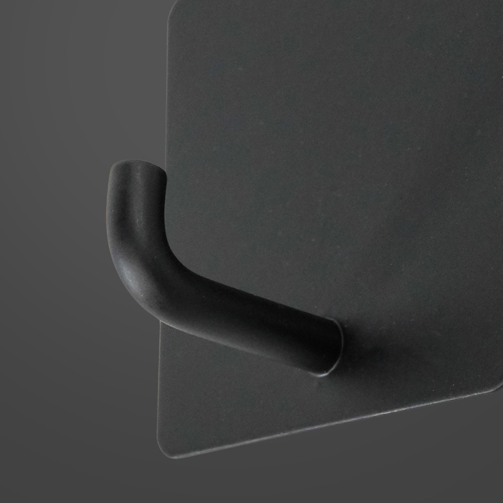 TaffHOME Gantungan Dinding Adhesive Wall Hook Stainless Steel - Z12