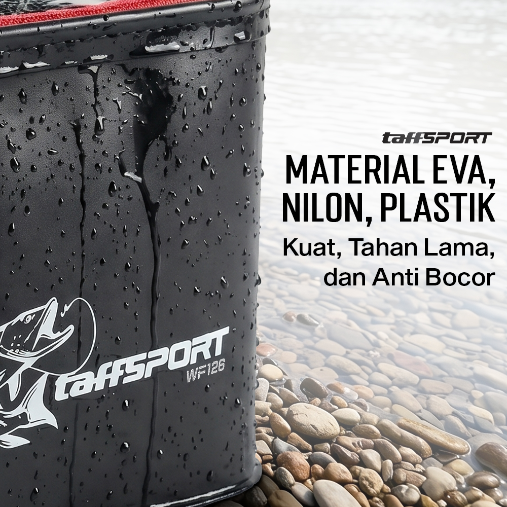 TaffSPORT Ember Lipat Mancing Ikan Folding Model Rope - WF126