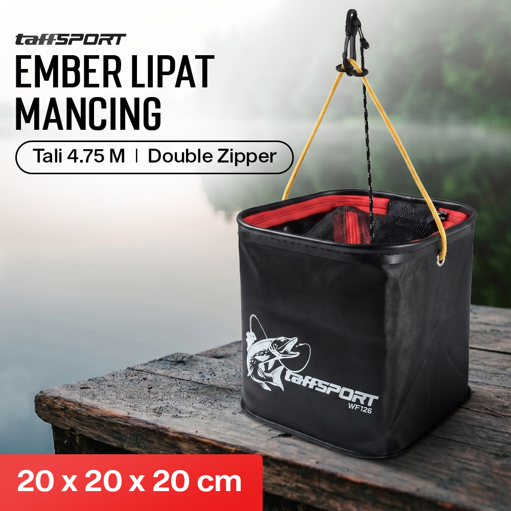 TaffSPORT Ember Lipat Mancing Ikan Folding Model Rope - WF126