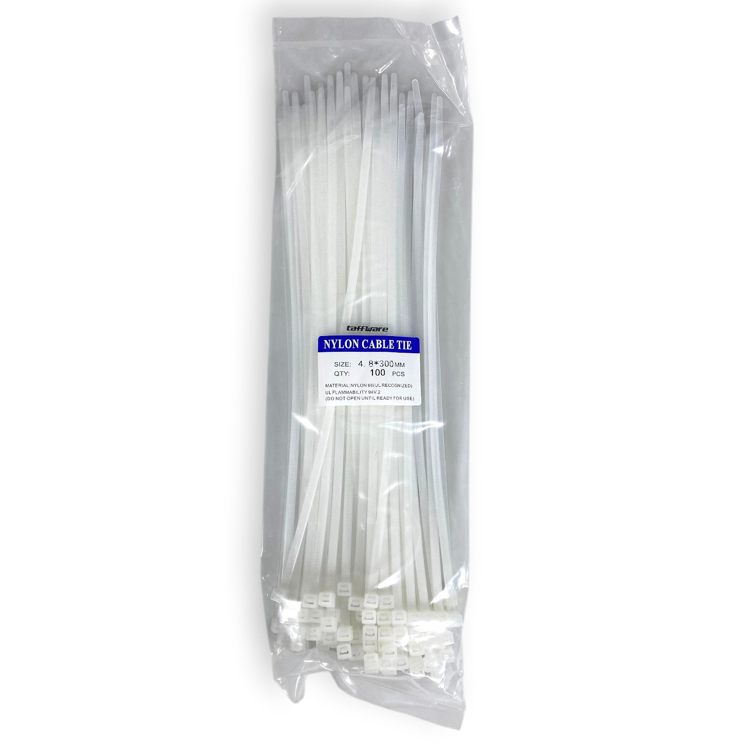 Taffware Kabel Ties Cable Nylon Multifunction 100 PCS - YQ835