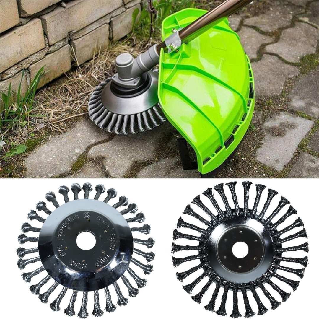 LISM Mata Pisau Potong Rumput Bulat Kawat Baja Weed Brush - LI2