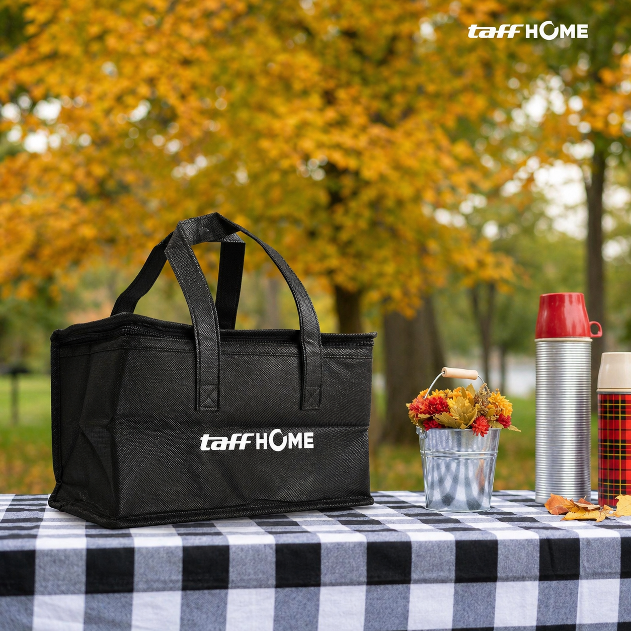 TaffHOME Tas Pendingin Makanan Cooler Bag Thermal Insulated Bag - H24 - Gambar 4