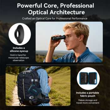 APEXEL Lensa TeleZoom Telephoto Smartphone 5-10X Clip On - APL-TM5-10X