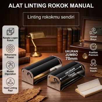 HONEYPUFF Alat Linting Rokok Manual Cigarette Tobacco Roller 10 x 70mm - TN900