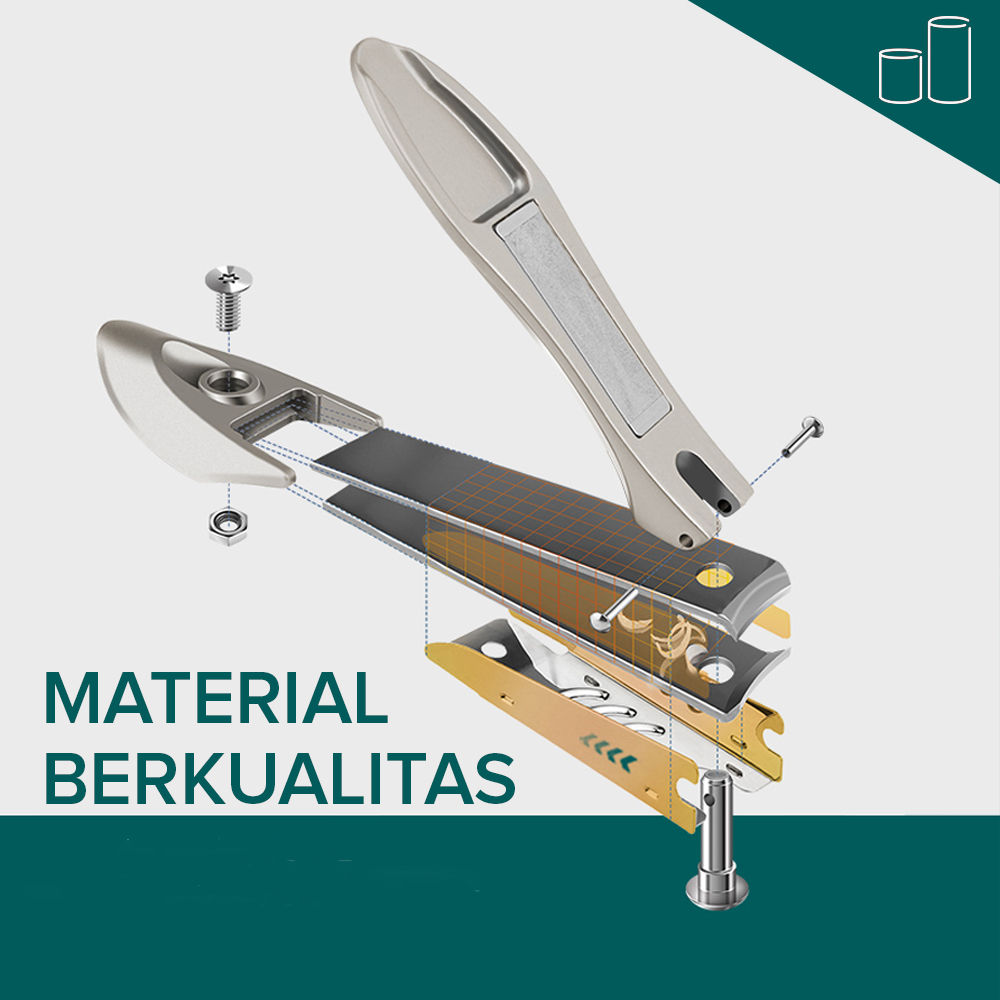 XIAOTIANLAI Gunting Kuku Nail Clippers Carbon Steel - XGK