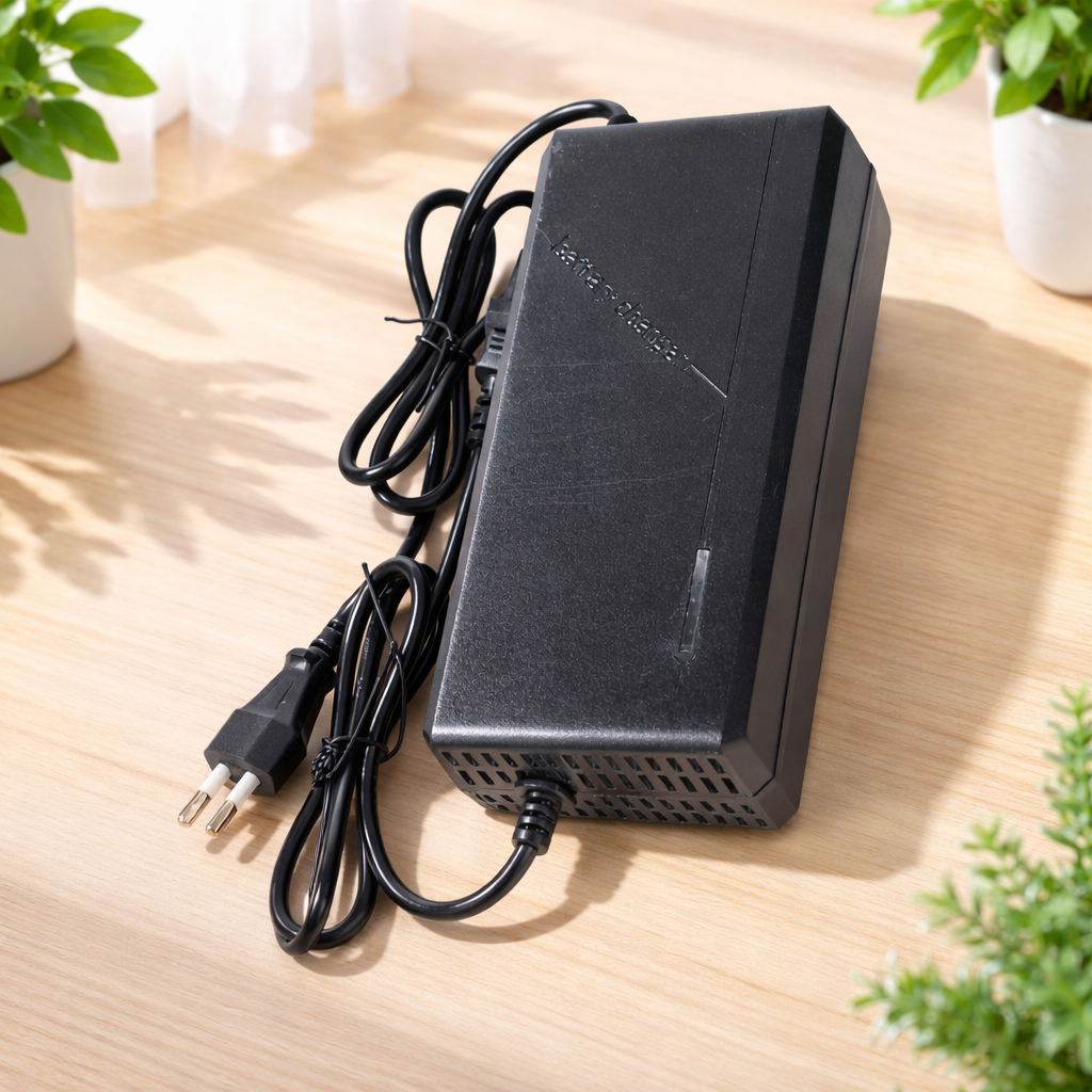 JNENCONN Adaptor Charger Baterai Skuter Sepeda Listrik IEC 54.6V 3A - 48V3A