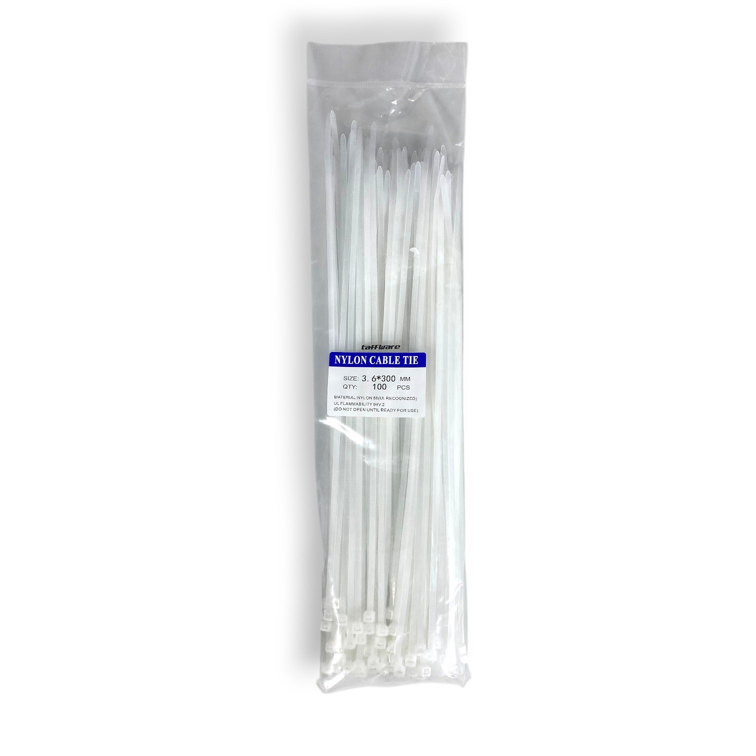 Taffware Kabel Ties Cable Nylon Multifunction 100 PCS - YQ835