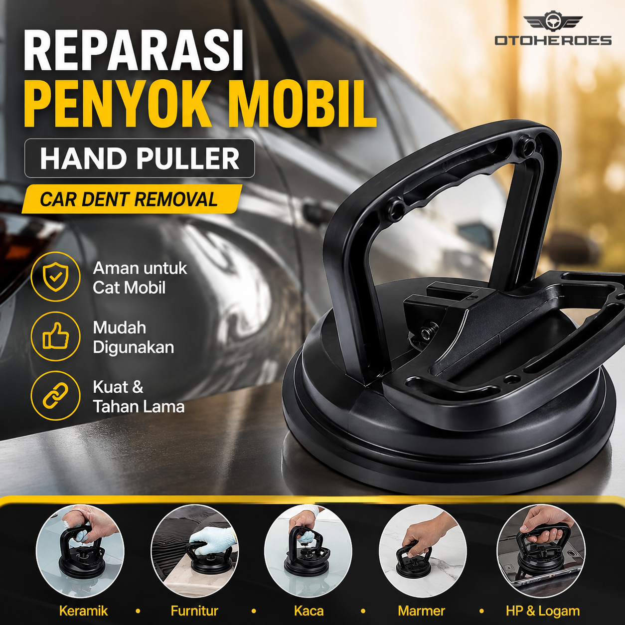 OTOHEROES Reparasi Penyok Mobil Hand Puller Car Dent Removal - Y-147