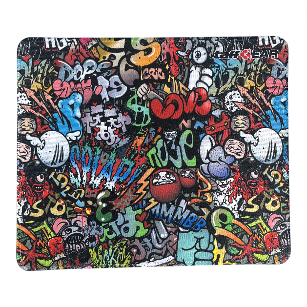 TaffGEAR Mouse Pad Gaming XL Street Grafitti Desk Mat - EI25