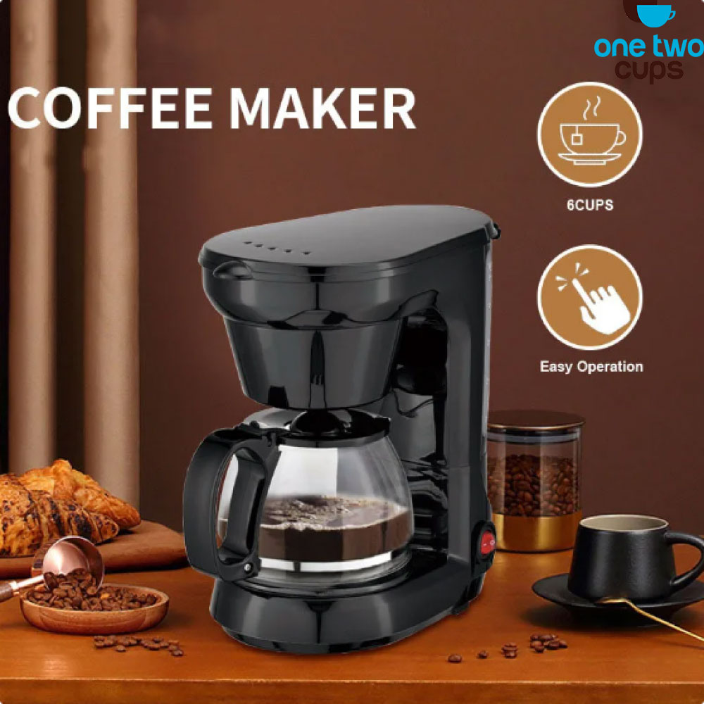 HEBRONFAN Mesin Kopi Espresso Semi Otomatis Drip Coffee Maker 750ml - CM-102